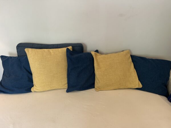 Blue/Yellow Pillow