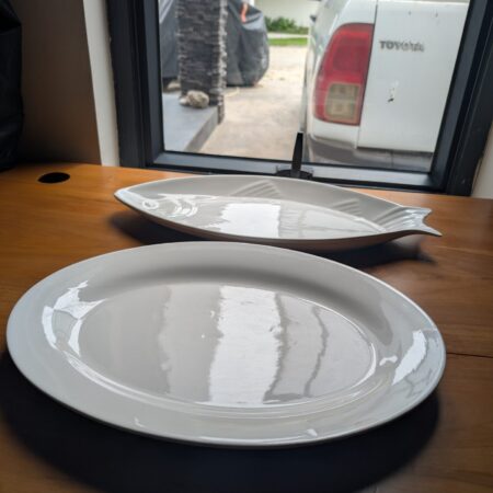 Large Ceramic Serving Plates