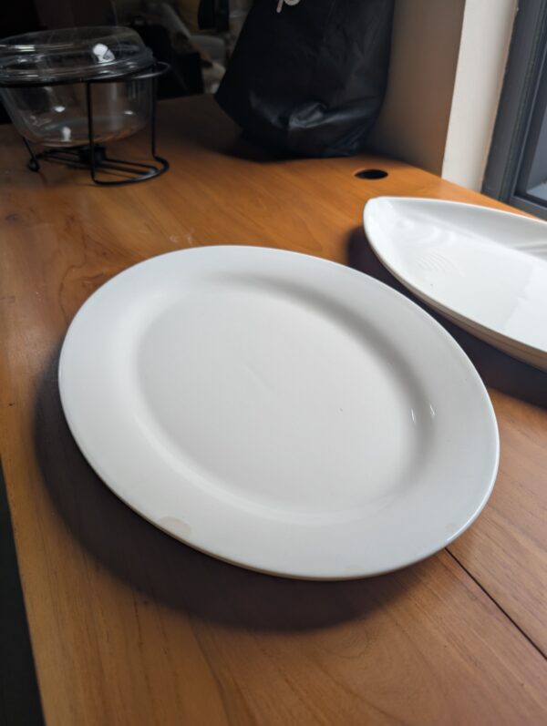 Large Ceramic Serving Plates - Image 3